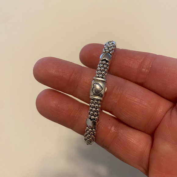 Lagos 6MM Childs Kinder Sterling Silver Bracelet - Picture 8 of 10